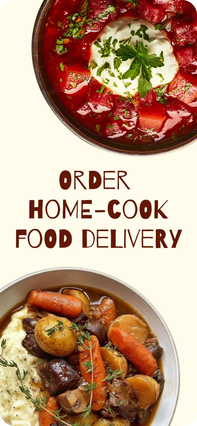 Order home-cook food delivery