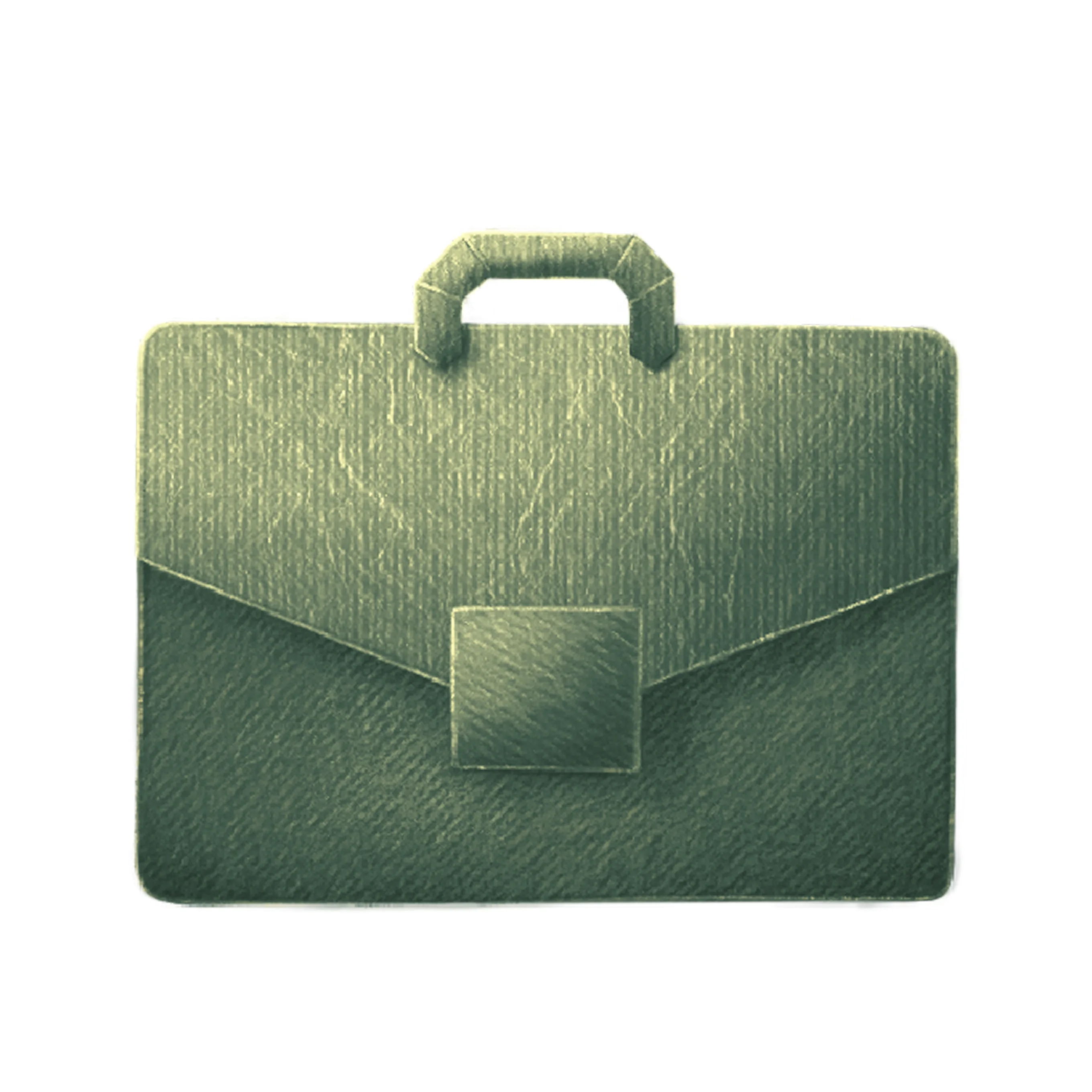 Origami &mdash; briefcase icon